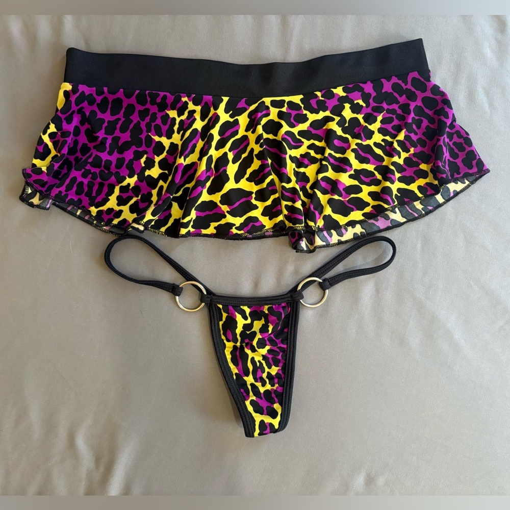 Leopard Print Bikini Set